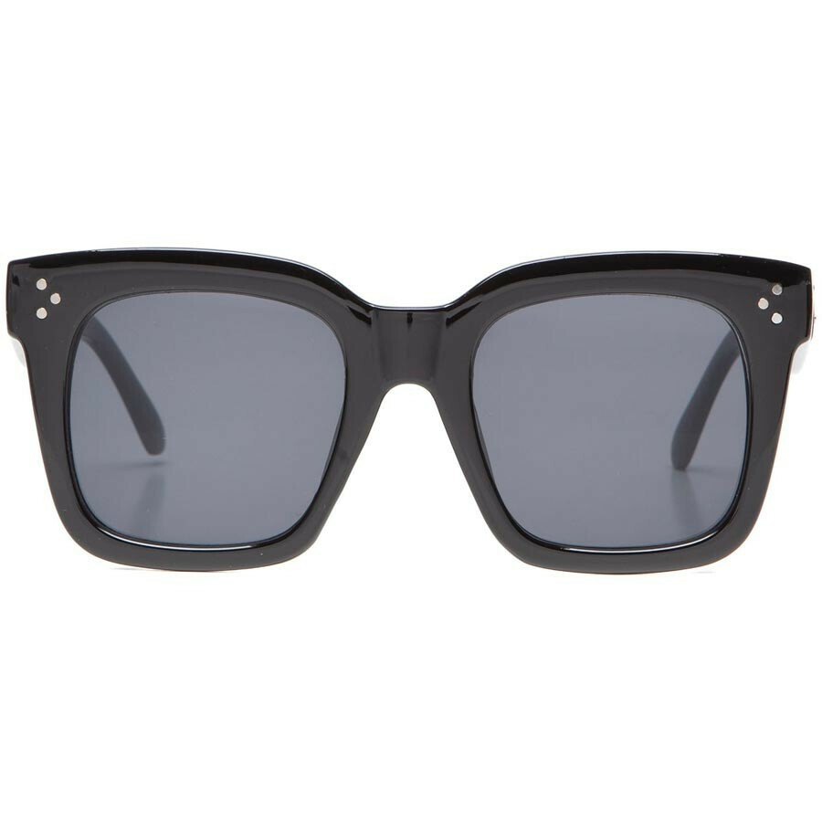 De eigenaar Nieuwsgierigheid Disco Grote vierkante zonnebril zwart - Zonnebrillen - ComeGetFashion