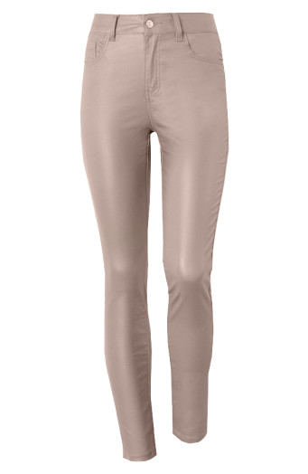 Elle Coating Jeans Taupe