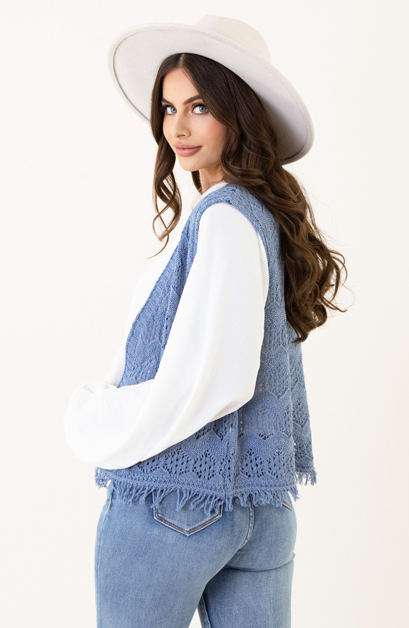 Knitted-Gilet-Amira-Jeans-Blue-3