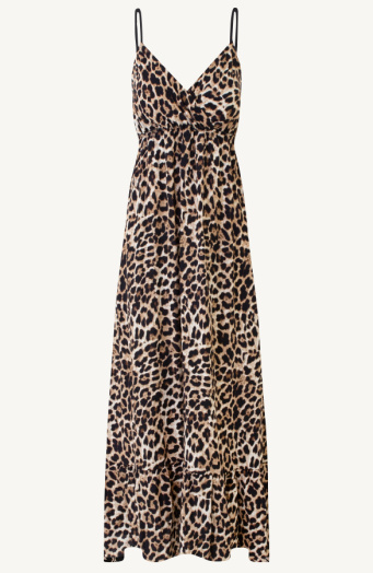 Leopard Spaghetti Dress Quinty